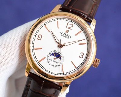 TW Factory Rolex Geneve Cellini ETA2824-2 Movement 40mm 316L Steel Rose Gold/White Gold Watch